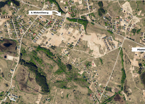 Parduodamas  sklypas Viktoriškių g., Platiniškių k., Vilniaus m. sav., 23 a ploto