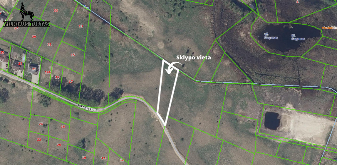 Parduodamas sklypas Viktoriškių g., Platiniškių k., Vilniaus m. sav., 23 a ploto 4