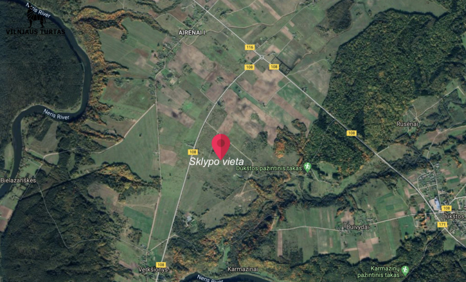 Parduodamas kitos paskirties sklypas Airėnų II k., Vilniaus r. sav., 50 a ploto 16