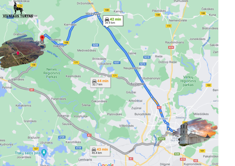 Parduodamas kitos paskirties sklypas Airėnų II k., Vilniaus r. sav., 50 a ploto 17