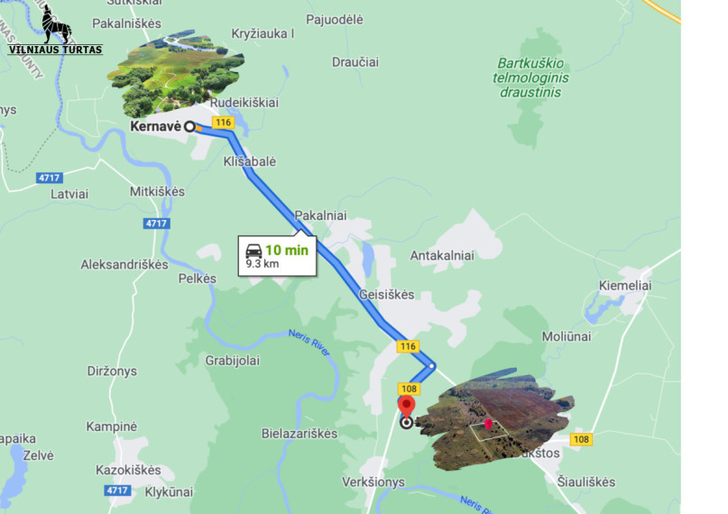 Parduodamas kitos paskirties sklypas Airėnų II k., Vilniaus r. sav., 50 a ploto 18