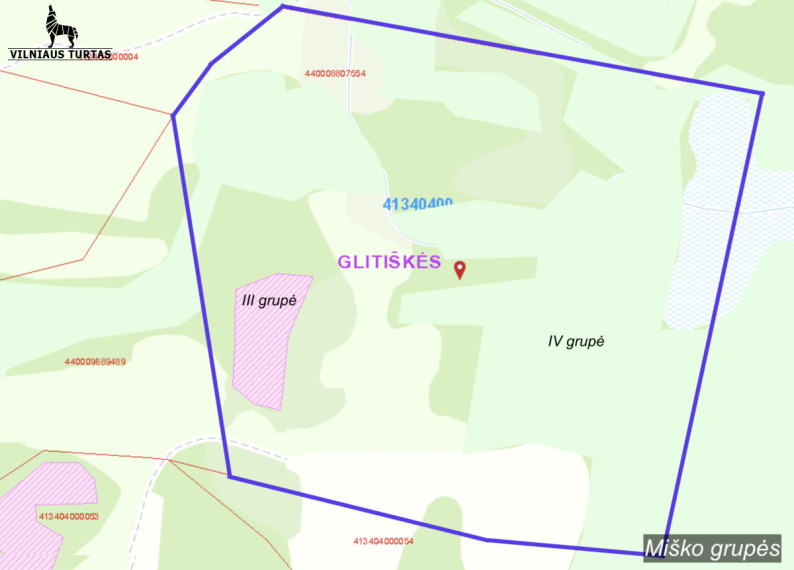 Parduodamas sklypas Žilviškių k., Vilniaus r. sav., 1079 a ploto 2