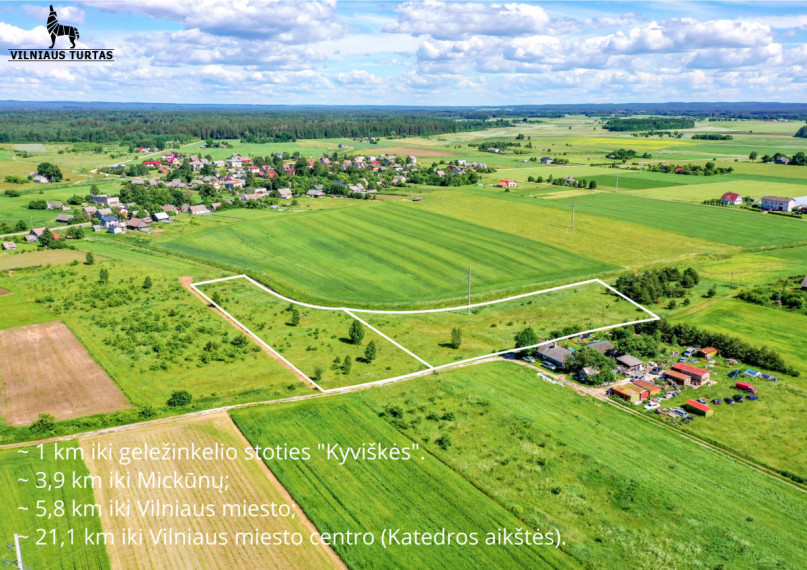 Parduodamas sklypas Skaisterių k., Vilniaus r. sav., 63.65 a ploto 3