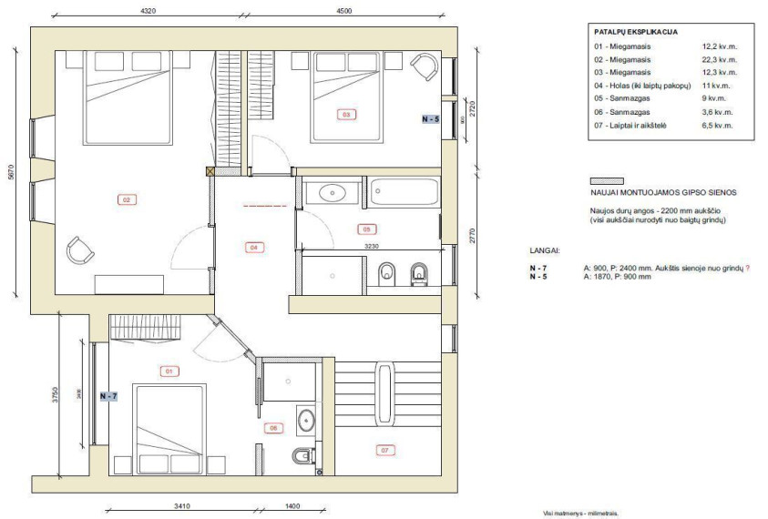 Parduodamas namas Vytauto g., Palanga, Palangos m., Palangos m. sav., 238.95 m2 ploto, 3 aukštai 27
