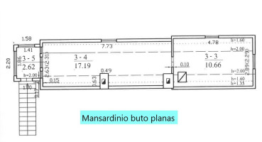 VALAKAMPIŲ INVESTICIJA - 2 kambarių BUTAS prie Neries 9
