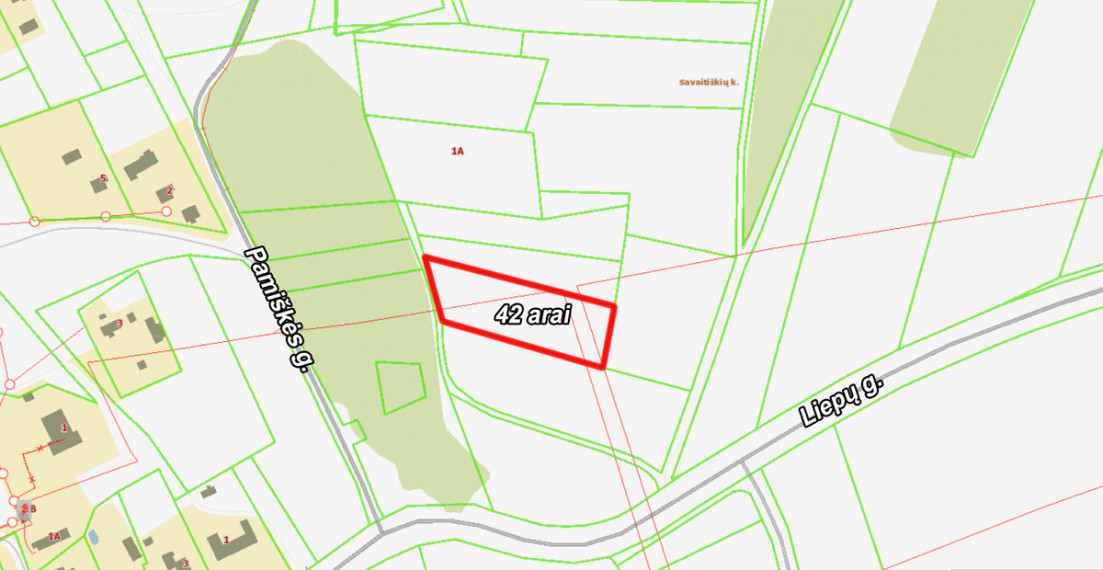 Parduodamas sklypas Grendavės k., Trakų r. sav., 42 a ploto 4
