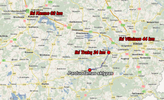 Parduodamas  sklypas Grendavės k., Trakų r. sav., 42 a ploto 8