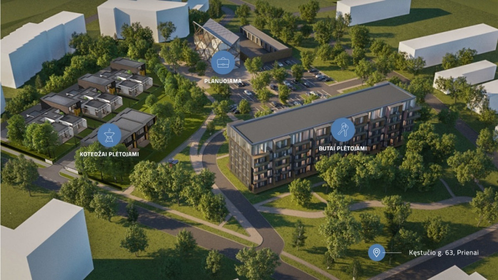 Parduodamas namas Kęstučio g., Prienų m., Prienų r. sav., 138.56 m2 ploto, 2 aukštai 24