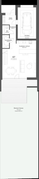 Parduodamas namas Kęstučio g., Prienų m., Prienų r. sav., 138.41 m2 ploto, 2 aukštai 13
