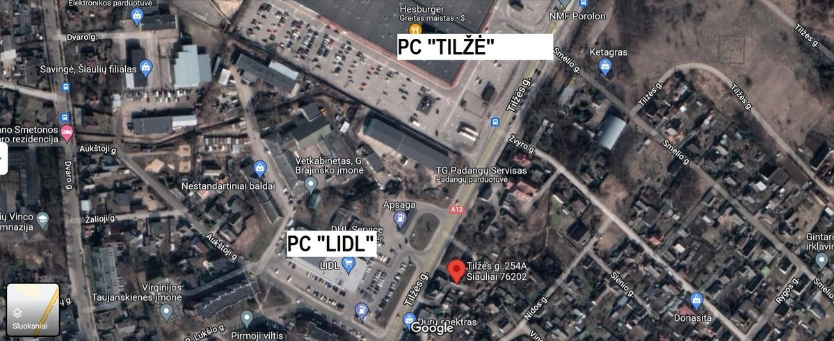 Parduodamas butas Vilniaus g., Centras, Šiaulių m., Šiaulių m. sav., 28.55 m2 ploto, 1 kambariai 1