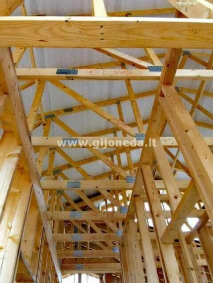 Parduodamas namas Vanagų g., Agluonėnų k., Klaipėdos r. sav., 142 m2 ploto, 1 aukštai 8