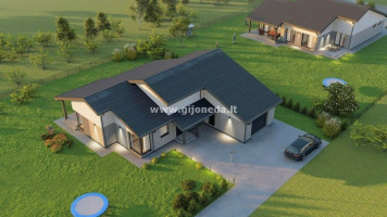 Parduodamas namas Vanagų g., Agluonėnų k., Klaipėdos r. sav., 142 m2 ploto, 1 aukštai 5