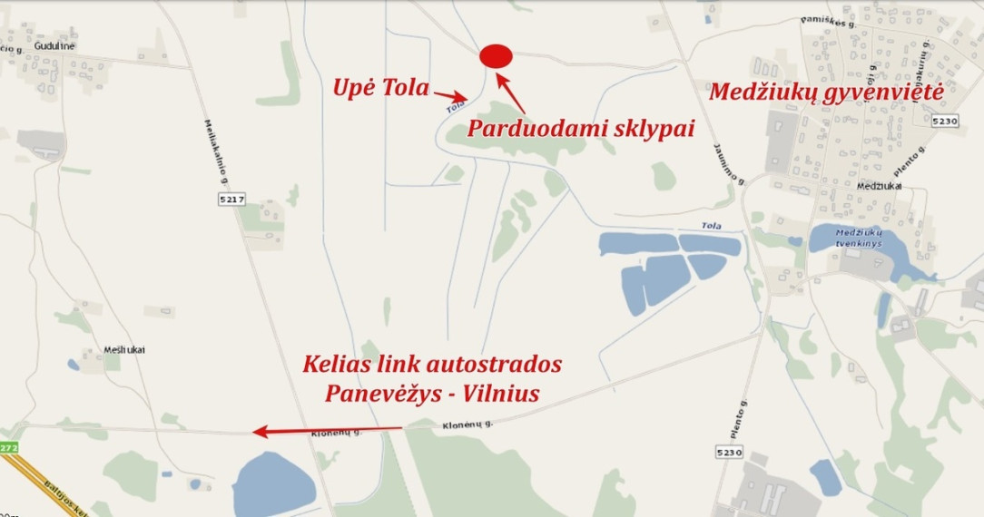 Parduodamas  sklypas Pociūnų k., Širvintų r. sav., 116 a ploto 22