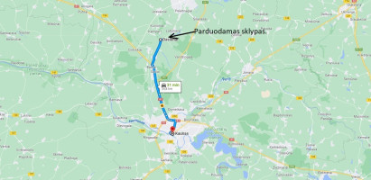 Parduodamas  sklypas Dasiūnų k., Kauno r. sav., 158 a ploto 9