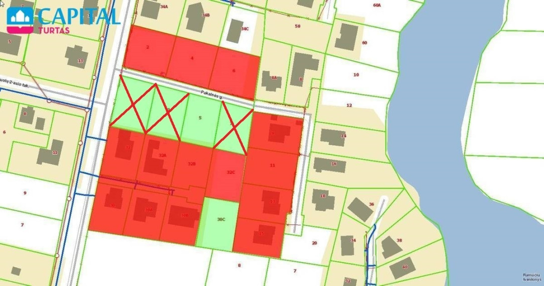 Parduodamas kitos paskirties sklypas Pakalnės g., Ramučių k., Kauno r. sav., 8.4 a ploto 2