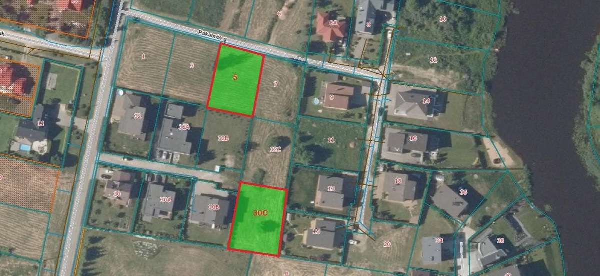 Parduodamas kitos paskirties sklypas Pakalnės g., Ramučių k., Kauno r. sav., 8.4 a ploto 1