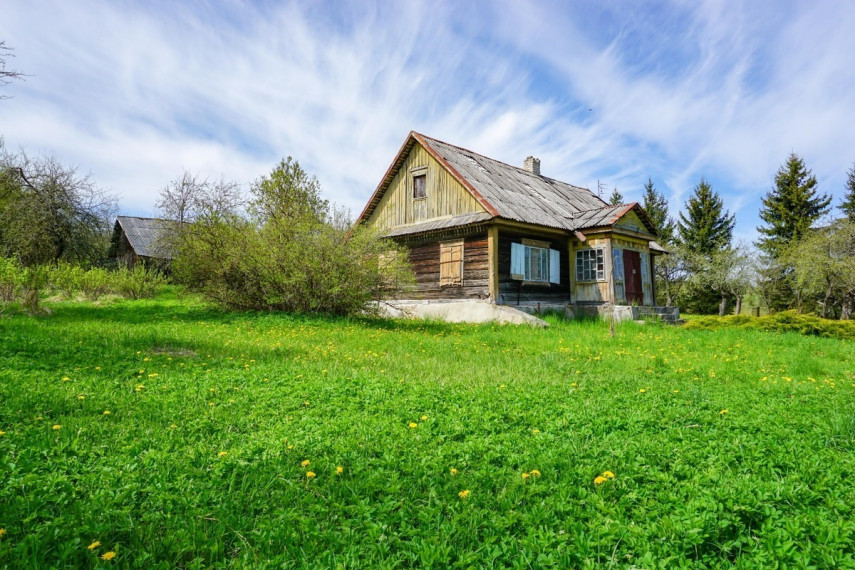 Parduodamas namas Ukmergės g., Domeikių k., Anykščių r. sav., 81.8 m2 ploto, 1 aukštai 3