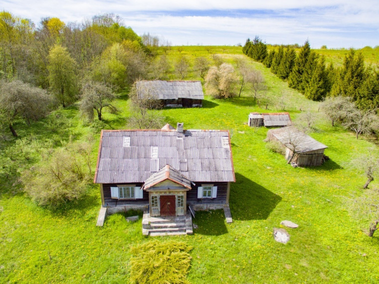 Parduodamas namas Ukmergės g., Domeikių k., Anykščių r. sav., 81.8 m2 ploto, 1 aukštai 7