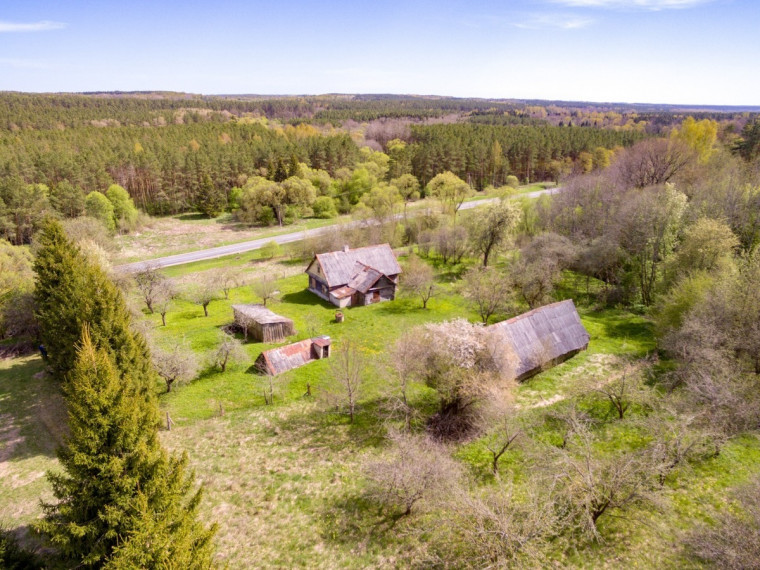 Parduodamas namas Ukmergės g., Domeikių k., Anykščių r. sav., 81.8 m2 ploto, 1 aukštai 11