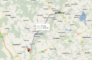 Parduodamas namas Ukmergės g., Domeikių k., Anykščių r. sav., 81.8 m2 ploto, 1 aukštai 22