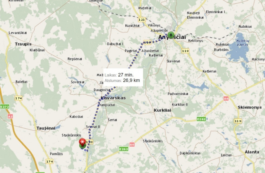 Parduodamas namas Ukmergės g., Domeikių k., Anykščių r. sav., 81.8 m2 ploto, 1 aukštai 22