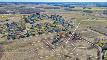 Parduodamas  sklypas Smailių g., Vileikiškių k., Širvintų r. sav., 13.01 a ploto 6