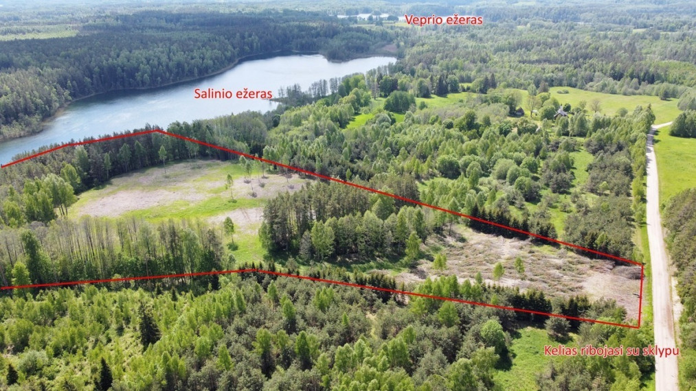 Parduodamas sklypas Savičiūnų k., Zarasų r. sav., 1025 a ploto 1