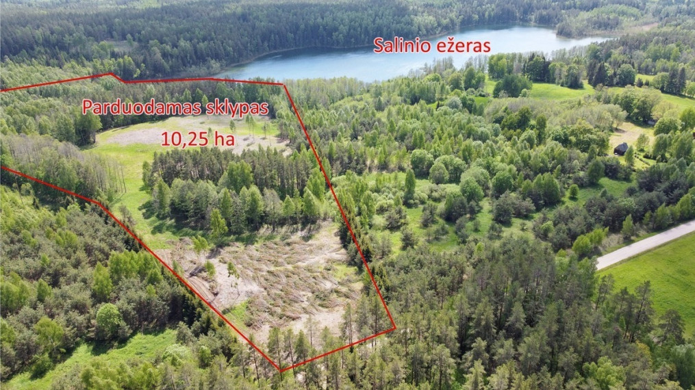 Parduodamas sklypas Savičiūnų k., Zarasų r. sav., 1025 a ploto 4