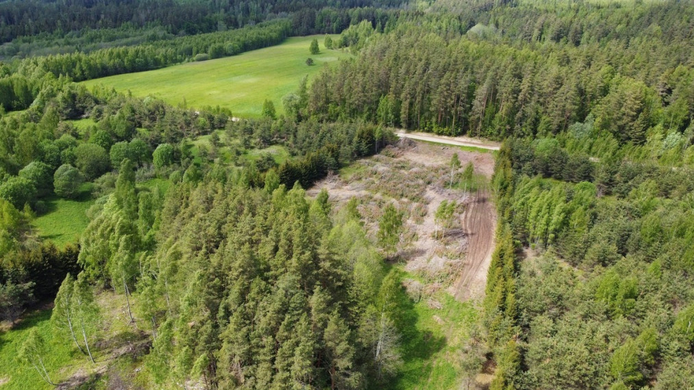 Parduodamas  sklypas Savičiūnų k., Zarasų r. sav., 1025 a ploto 13