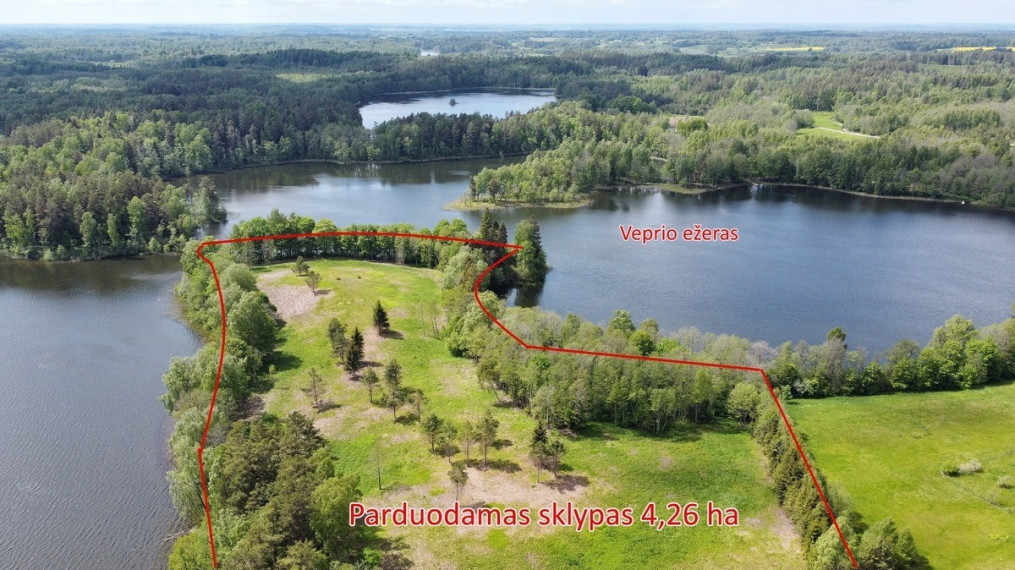 Parduodamas  sklypas Steponiškių k., Zarasų r. sav., 7.39 a ploto 1