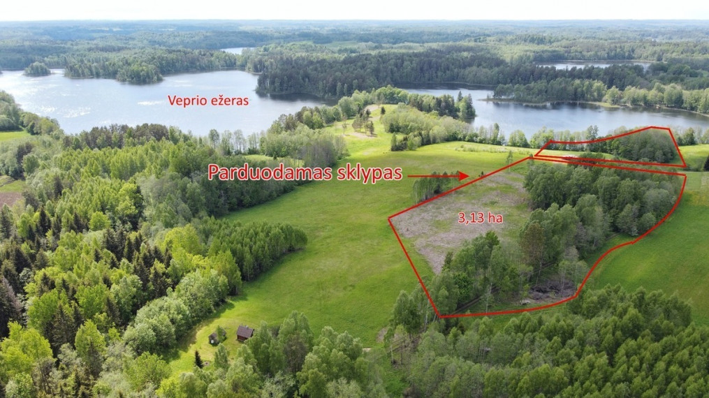 Parduodamas  sklypas Steponiškių k., Zarasų r. sav., 7.39 a ploto 4