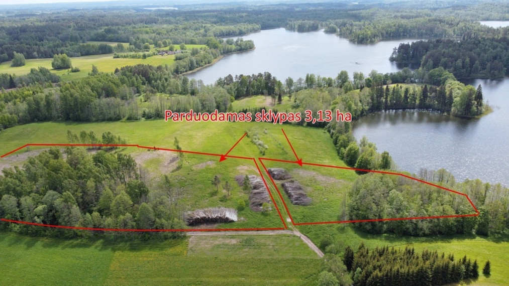 Parduodamas  sklypas Steponiškių k., Zarasų r. sav., 7.39 a ploto 10