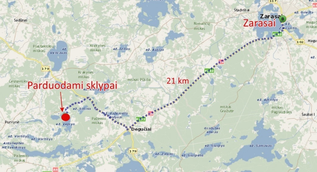 Parduodamas  sklypas Steponiškių k., Zarasų r. sav., 7.39 a ploto 15