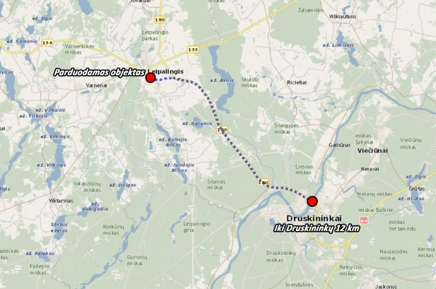 Parduodamas namas Druskininkų g., Leipalingio mstl., Druskininkų sav., 101.9 m2 ploto, 2 aukštai 10