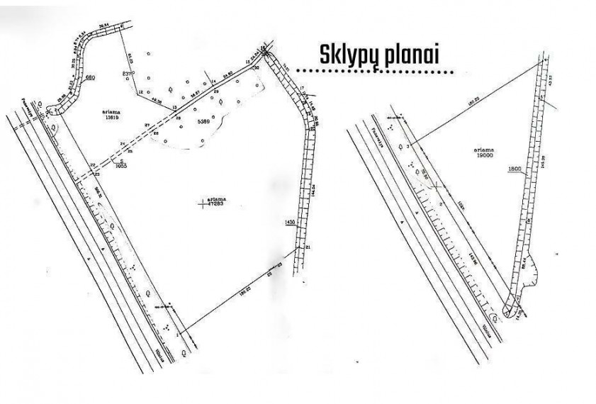 Parduodamas  sklypas Masionių vs., Vilniaus r. sav., 885 a ploto 7