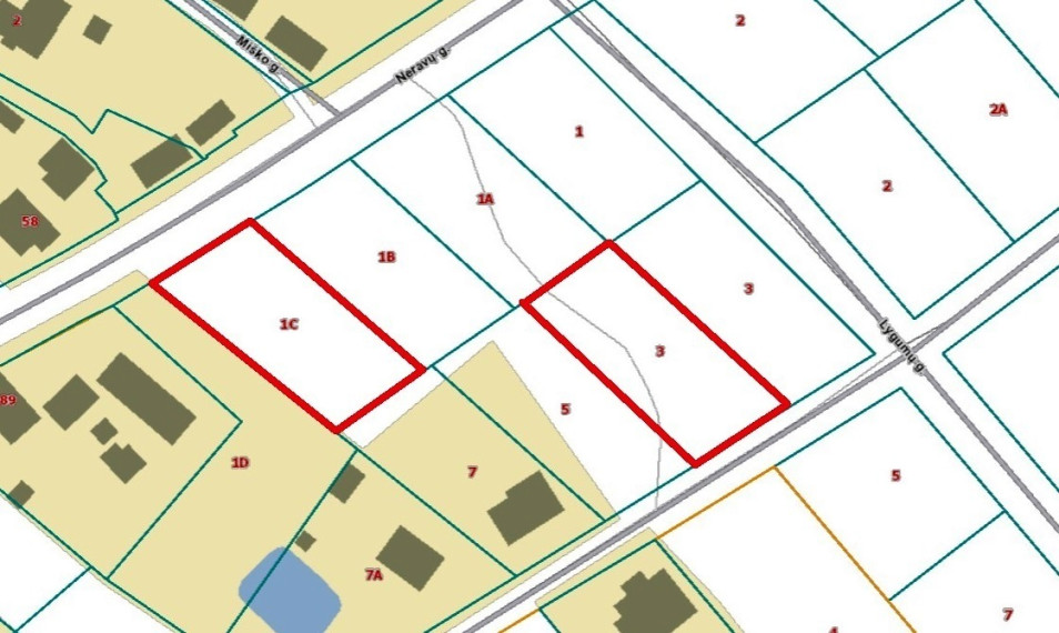 Parduodamas  sklypas Lygumų g., Neravų k., Druskininkų sav., 12.42 a ploto 8