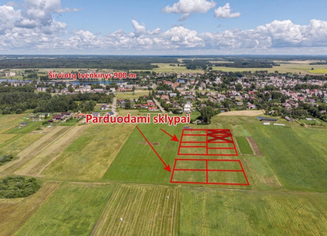 Parduodamas  sklypas Pievų g., Širvintėlių k., Širvintų r. sav., 10.82 a ploto