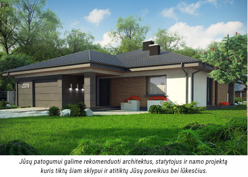 Parduodamas sklypas Jazminų g., Raizgių k., Šiaulių r. sav., 12.12 a ploto 1