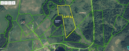 Parduodamas  sklypas Budriškio k., Rokiškio r. sav., 485 a ploto 2