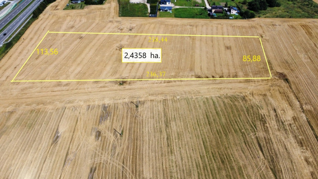 Parduodamas  sklypas Stanaičių k., Kauno r. sav., 243.58 a ploto 2