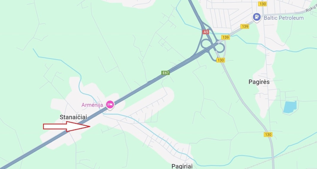 Parduodamas  sklypas Stanaičių k., Kauno r. sav., 243.58 a ploto 6
