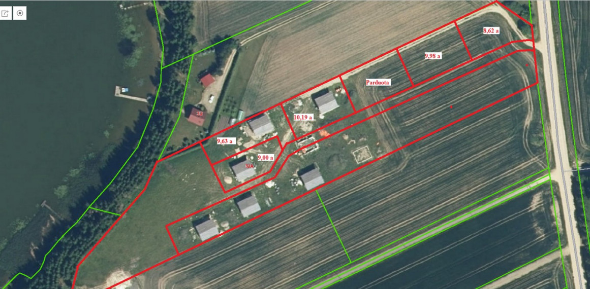 Parduodamas sklypas Kurklių k., Radviliškio r. sav., 8.62 a ploto 1
