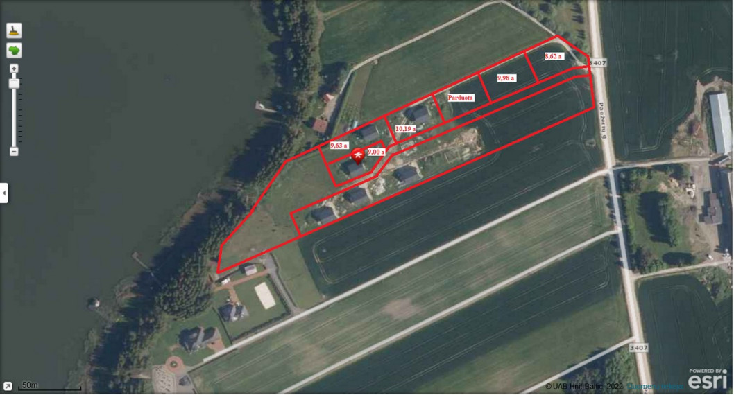 Parduodamas sklypas Kurklių k., Radviliškio r. sav., 8.62 a ploto 2