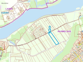 Parduodamas  sklypas Kranto g, Karmėlavos mstl., Kauno r. sav., 82 a ploto 5