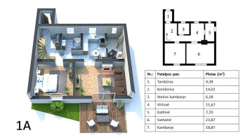 Parduodamas namas  Šauklių gatvė, Stragnų II k., Klaipėdos r. sav., 160.01 m2 ploto, 2 aukštai 27