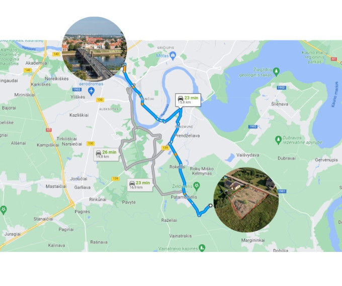Parduodamas  sklypas Jaunystės, Patamulšėlio k., Kauno r. sav., 15.07 a ploto 19