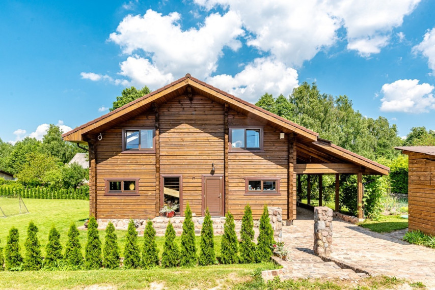 Parduodamas namas Žalumos 17-oji g., Brinkiškių k., Vilniaus r. sav., 165.75 m2 ploto, 2 aukštai 1