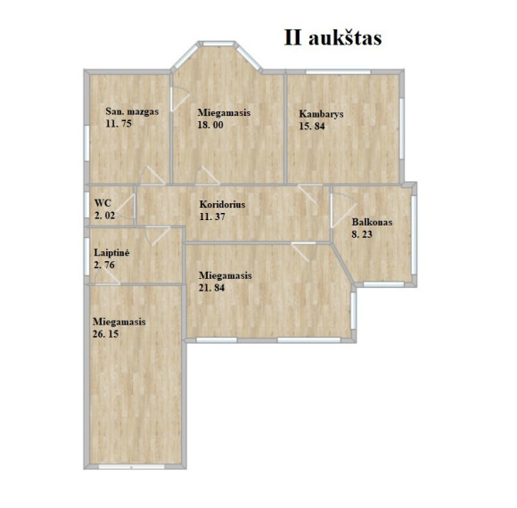 Parduodamas namas Panerių g., Vilijampolė, Kauno m., Kauno m. sav., 430.51 m2 ploto, 4 aukštai 30
