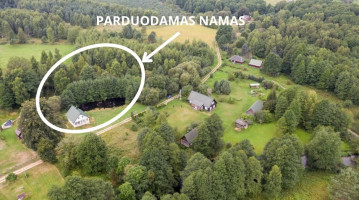 Parduodamas namas Upės, Padubingės k., Švenčionių r. sav., 81 m2 ploto, 1 aukštai 11