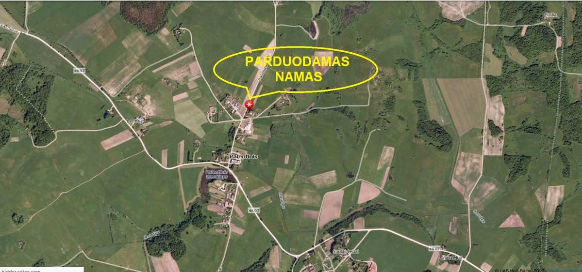 Parduodamas namas Palangos g., Palentinio k., Šilalės r. sav., 160 m2 ploto, 1 aukštai 28